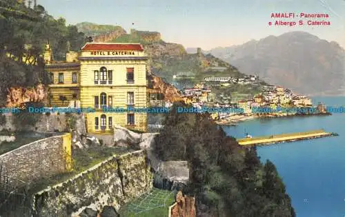 R154350 Amalfi. Panorama und Hotel S. Caterina