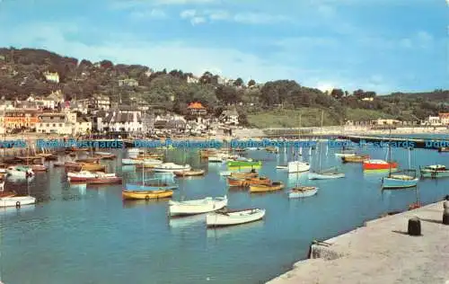 R153780 Der Hafen. Lyme Regis