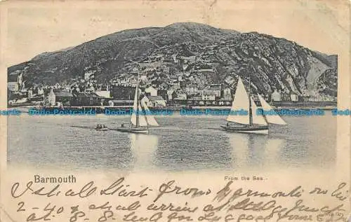 R154367 Barmouth. Aus dem Meer. Pfau. 1902