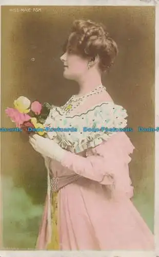 R154373 Miss Maie Ash. 1905