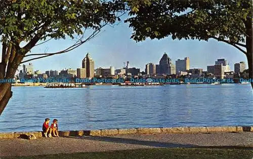 R153835 Vancouver B.C. Kanada. Blick vom Stanley Park Driveway