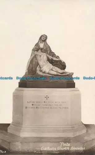 R154415 Pieta. Katholische Kirche. Clevedon. L. Sprod. Nr. 3