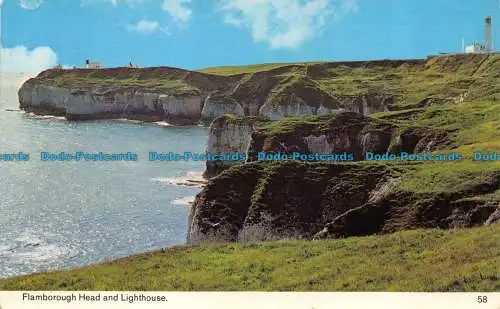 R153847 Flamborough-Kopf und Leuchtturm. Farbglanz