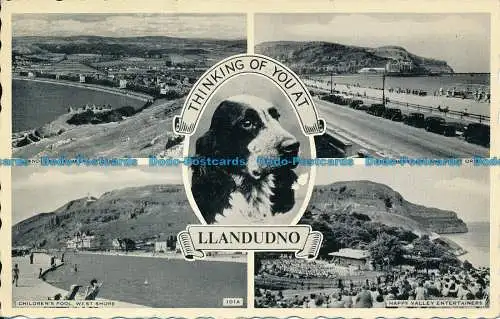 R153873 Ich denke an Sie in Llandudno. Multi-View. 1959