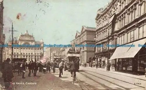 R154450 The Hayes Cardiff. Zierlich. 1905