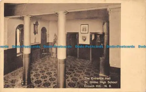 R154464 Die Eingangshalle St. Gildas High School. Crouch Hill