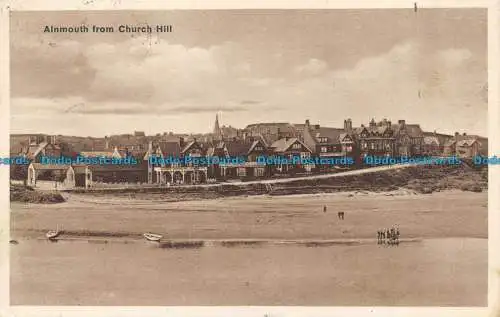 R154513 Alnmouth von Church Hill. R. Johnston. 1930