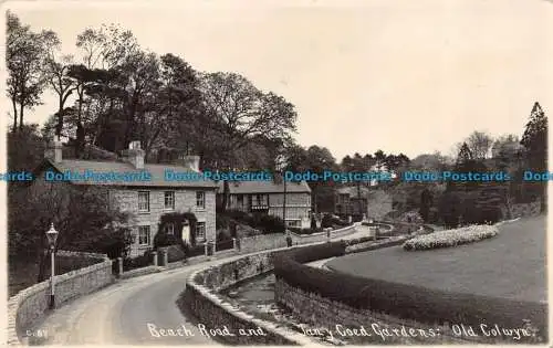 R154516 Beach Road und Jan Coed Gardens. Old Colwyn. 1930