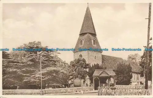 R154534 St. Marys Kirche. Bexley. Frith. 1957