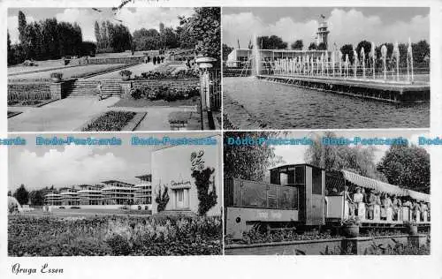 R154619 Gruga Essen. Multi-View. 1954