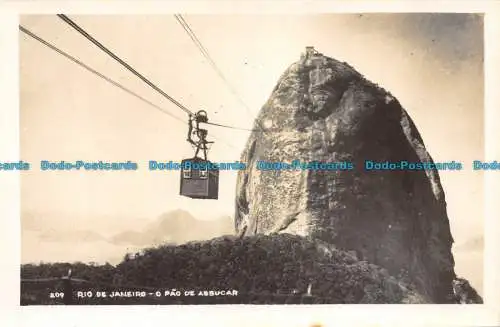 R154702 Rio de Janeiro. O Pao de Assucar. Wessel