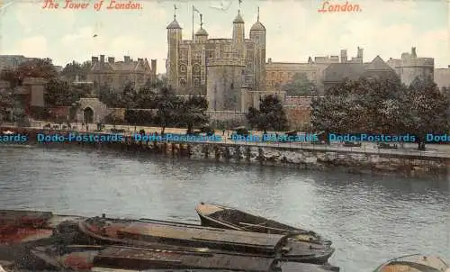 R154908 Der Tower of London. London. Gale und Polden. 1909