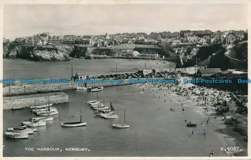 R154959 Der Hafen. Newquay. Valentinstag. Ni K.4097. RP. 1954