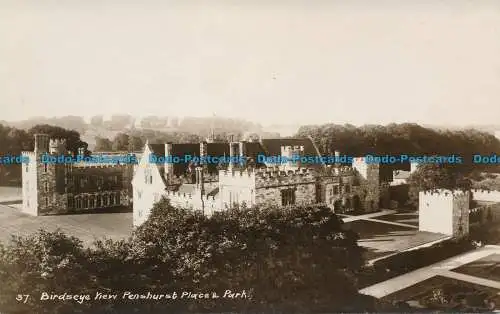 R154960 Birdseye View Penshurst Platz und Parkplatz. H. Camburn. Nr. 37. RP