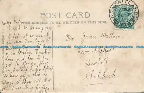 R155080 Holyrood Palace. Valentinstag. 1903