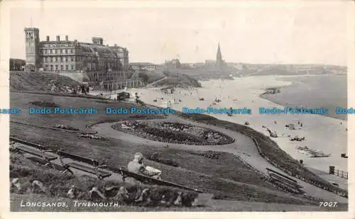 R155130 Langsand. Tynemouth. RA. Nr. 7007. RP. 1955