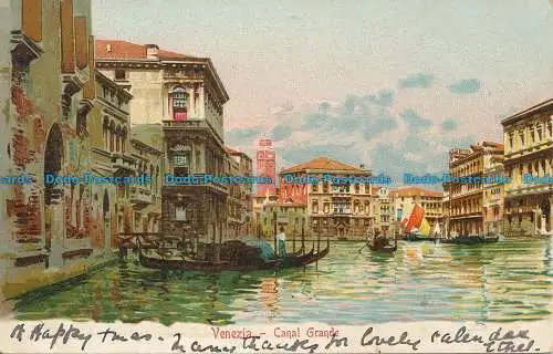 R155136 Venedig. Canal Grande. 1903