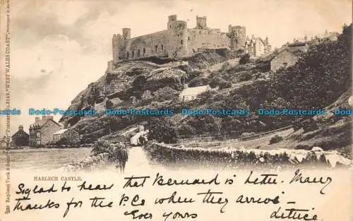 R155165 Schloss Harlech. Tuck. 1902