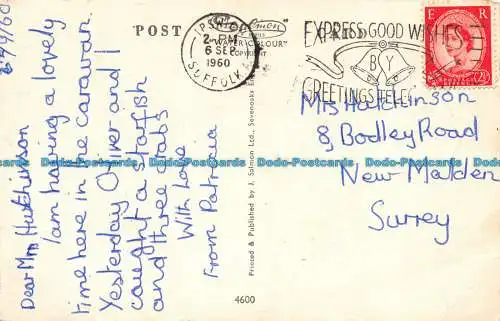 R155227 Suffolk mit Teilen von Cambridgeshire und Essex. Eine Karte. Lachs. 1960