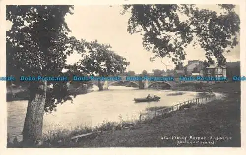 R155295 Pooley-Brücke. Ullswater. Abraham. RP. 1925