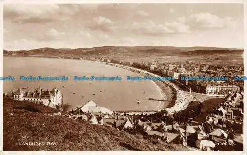 R155347 Bucht von Llandudno. Valentinstag. RP. 1938