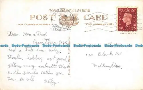 R155347 Bucht von Llandudno. Valentinstag. RP. 1938