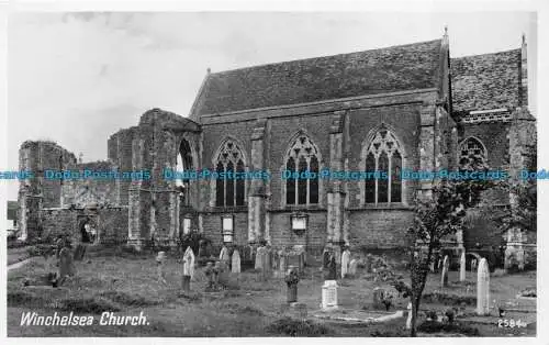 R155353 Winchelsea Kirche. Fotopräzigkeit. Englisch. RP