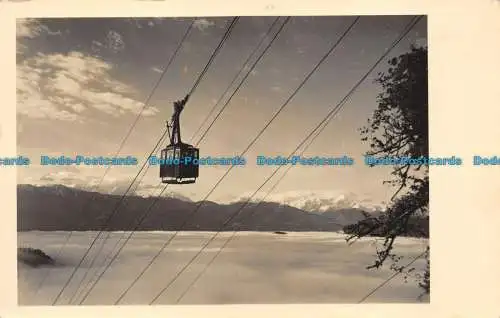 R155409 Alte Postkarte. Air Tram. RP