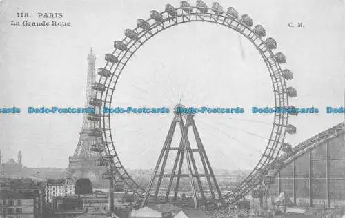 R155583 Paris. das Riesenrad