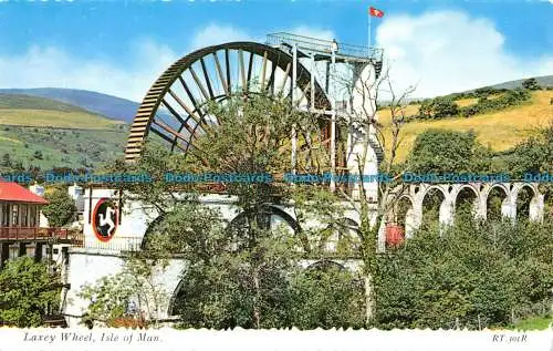 R155600 Laxey Wheel. Isle of Man. Bamforth