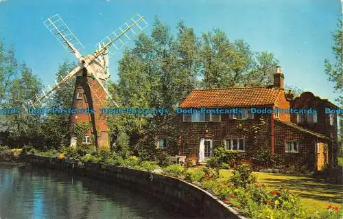 R155723 Jagdmühle. Norfolk Broads. Fotopräzision