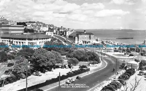 R155732 The Pier Approach and Bay. Bournemouth. Donner und Clayden. Sunray. RP.