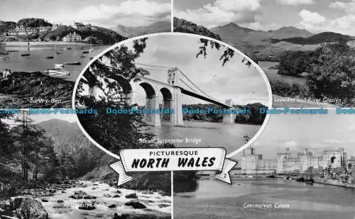 R155797 Nordwales. Multi-View. Lachs. RP. 1961