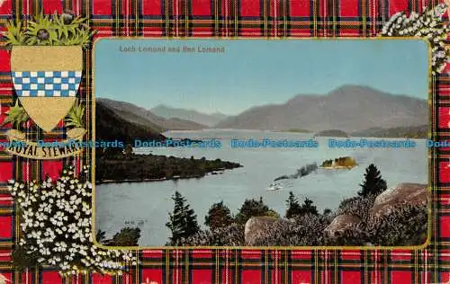 R155849 Loch Lomond und Ben Lomond. Valentinstag. 1916