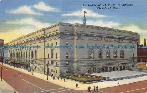 R155943 Cleveland Public Auditorium Cleveland. Ohio