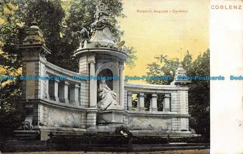 R155971 Kaiserin Augusta. Denkmal. Koblenz. 1905