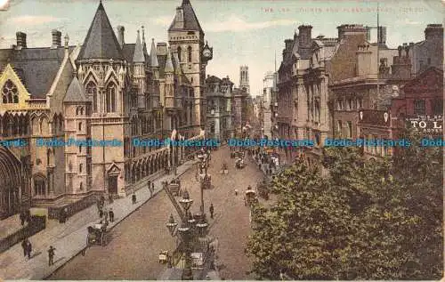 R157118 Die Gerichte und die Flottenstraße. London. 1906