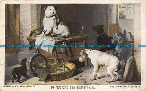 R157123 Eine Buchse im Büro. Sir Edwin Landseer. 1905