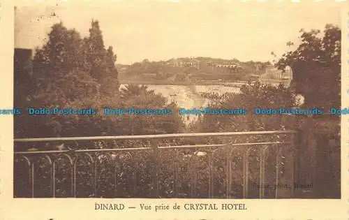 R158114 Dinard. Aufnahme vom Crystal Hotel. Dinard. 1923