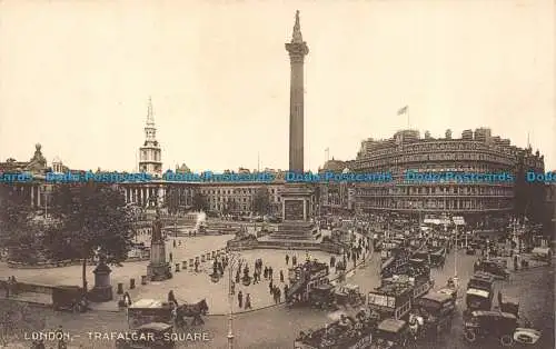 R158675 London. Trafalgar Square. C.F. Schloss