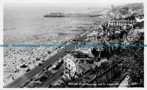 R157643 General View Hastings und St. Leonards on Sea. Schuhschmied und Etheridge.