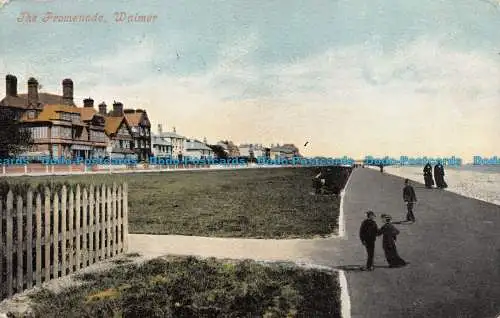 R158691 Die Promenade. Walmer. Valentinstag. 1904