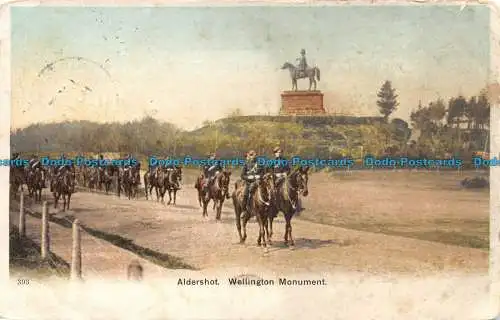 R157155 Aldershot. Wellington Monument. 1903