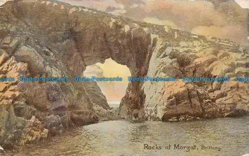 R158698 Felsen bei Morgat. Bretagne