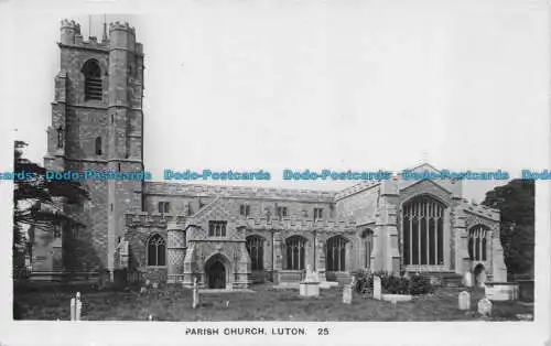 R158703 Pfarrkirche. Luton. Lilywhite. RP. 1920