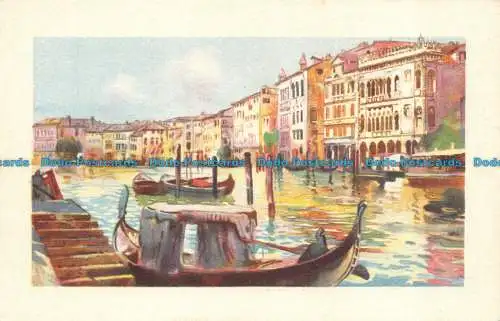 R158169 Venedig. Der Canal Grande. Das ist Gold. A. Kroketten