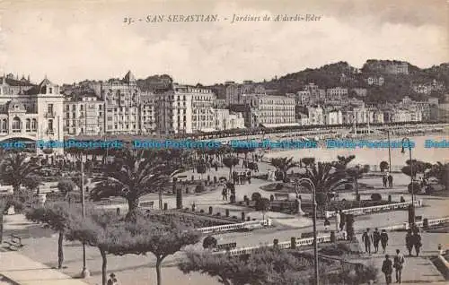 R158191 San Sebastian. Gärten von A Derdi Eder. G. Galarza