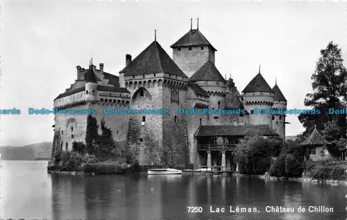 R158754 Genfersee. Chateau de Chillon. Jaeger. Nr. 7250