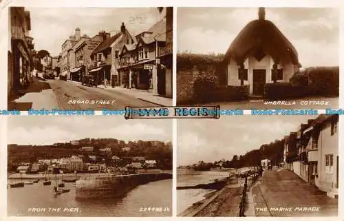 R158764 Lyme Regis. Multi-View. Valentinstag. RP. 1934