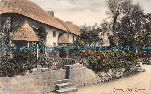 R158773 Barry Old Barry. Frith. 1908